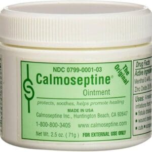 Calmoseptine Ointment 2.5oz Jar