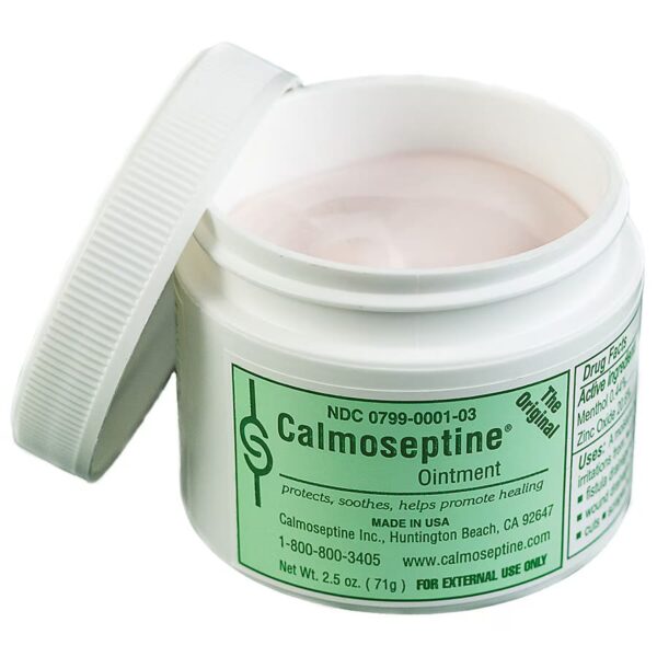 Calmoseptine Ointment 2.5oz Jar
