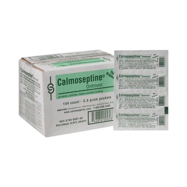 Calmoseptine Ointment 1/8 oz Foil Packet 3.5 gram