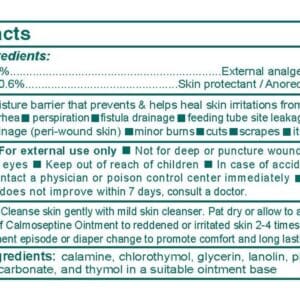 Calmoseptine Ointment 2.5oz Jar