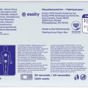 TENA ProSkin Bathing Glove, Premoistened Wipe, Scented
