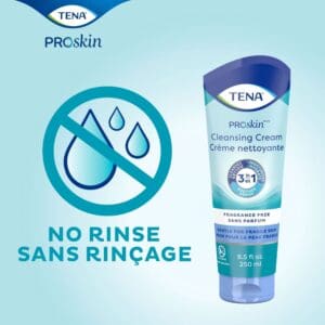 TENA ProSkin Cleansing Cream, Unscented, 8.5 fl. oz. Tube