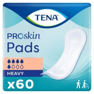 TENA ProSkin Heavy Bladder Leakage Pad for Women, Heavy Absorbency, Regular Length