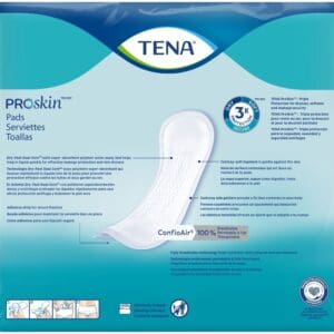 TENA ProSkin Heavy Long Bladder Leakage Pad for Women, Heavy Absorbency, Long Length