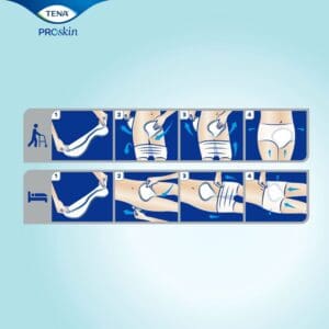 TENA ProSkin Day Plus Absorbent Pads, Heavy Absorbency, Unisex
